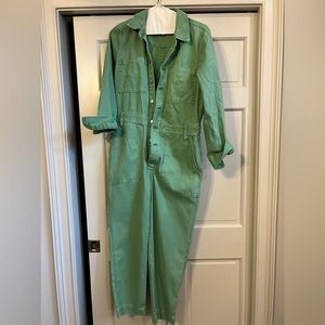 Madewell relaxed coverall jumpsuit size large